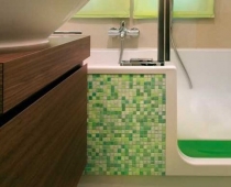 Dusch-Badewanne mit Tür – Duschen und Baden auch in kleinen Bädern