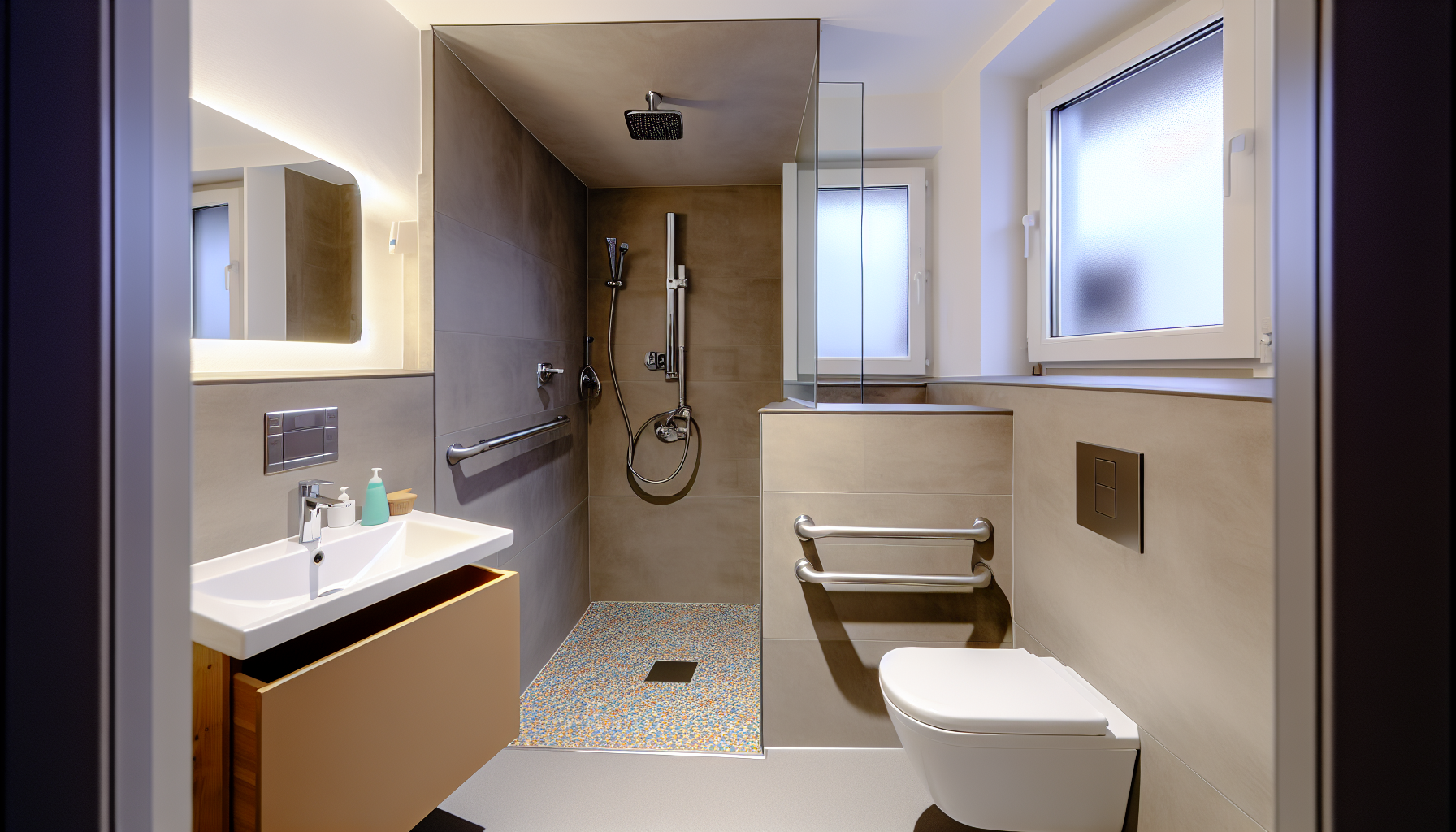 Barrierefreies Badezimmer in München
