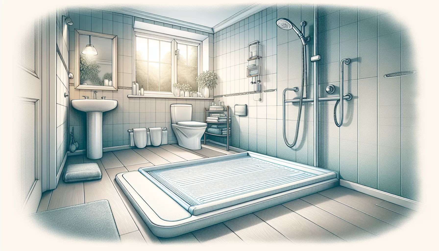Barrierefreie Duschwanne für mehr Komfort im Badezimmer