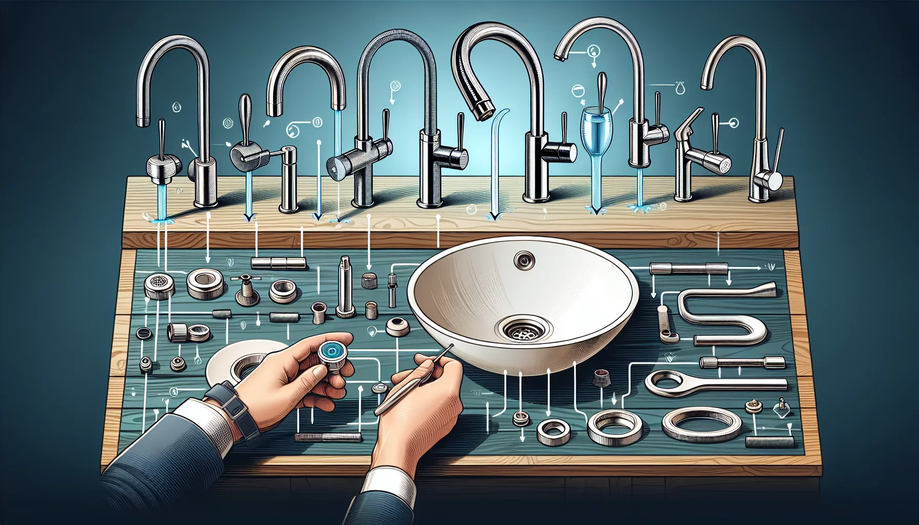 Armaturauswahl und Installation