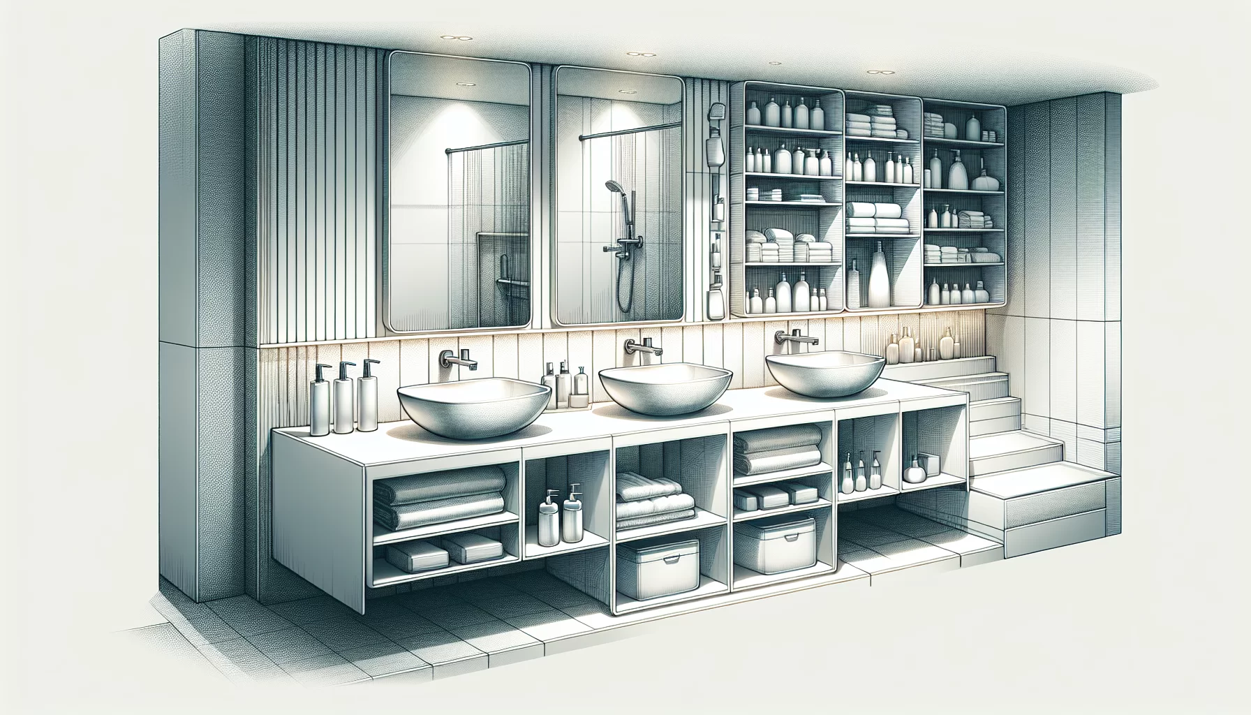 Effektive Stauraumlösungen für das Badezimmer