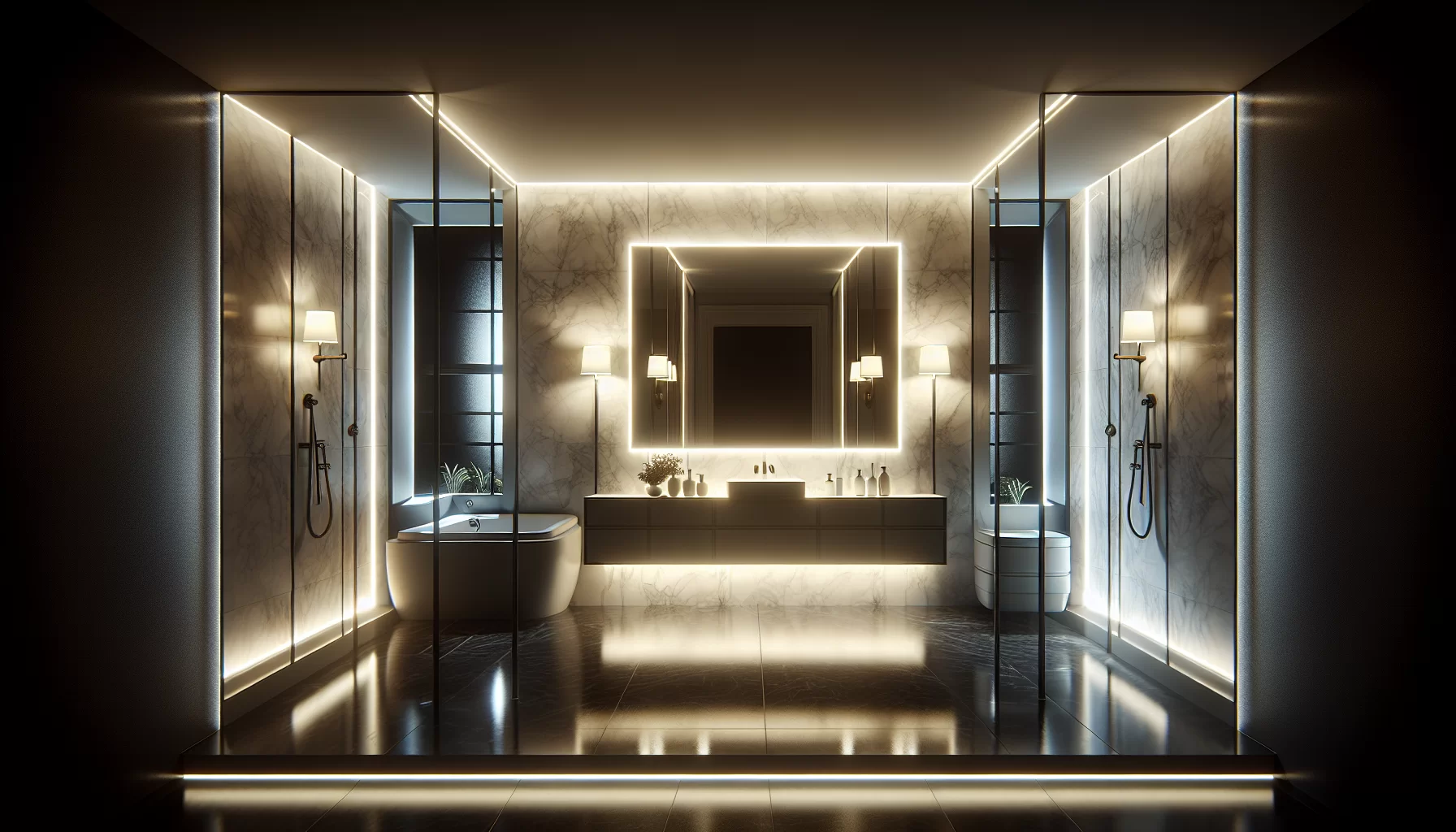 Perfekte Beleuchtungsideen für das Badezimmer