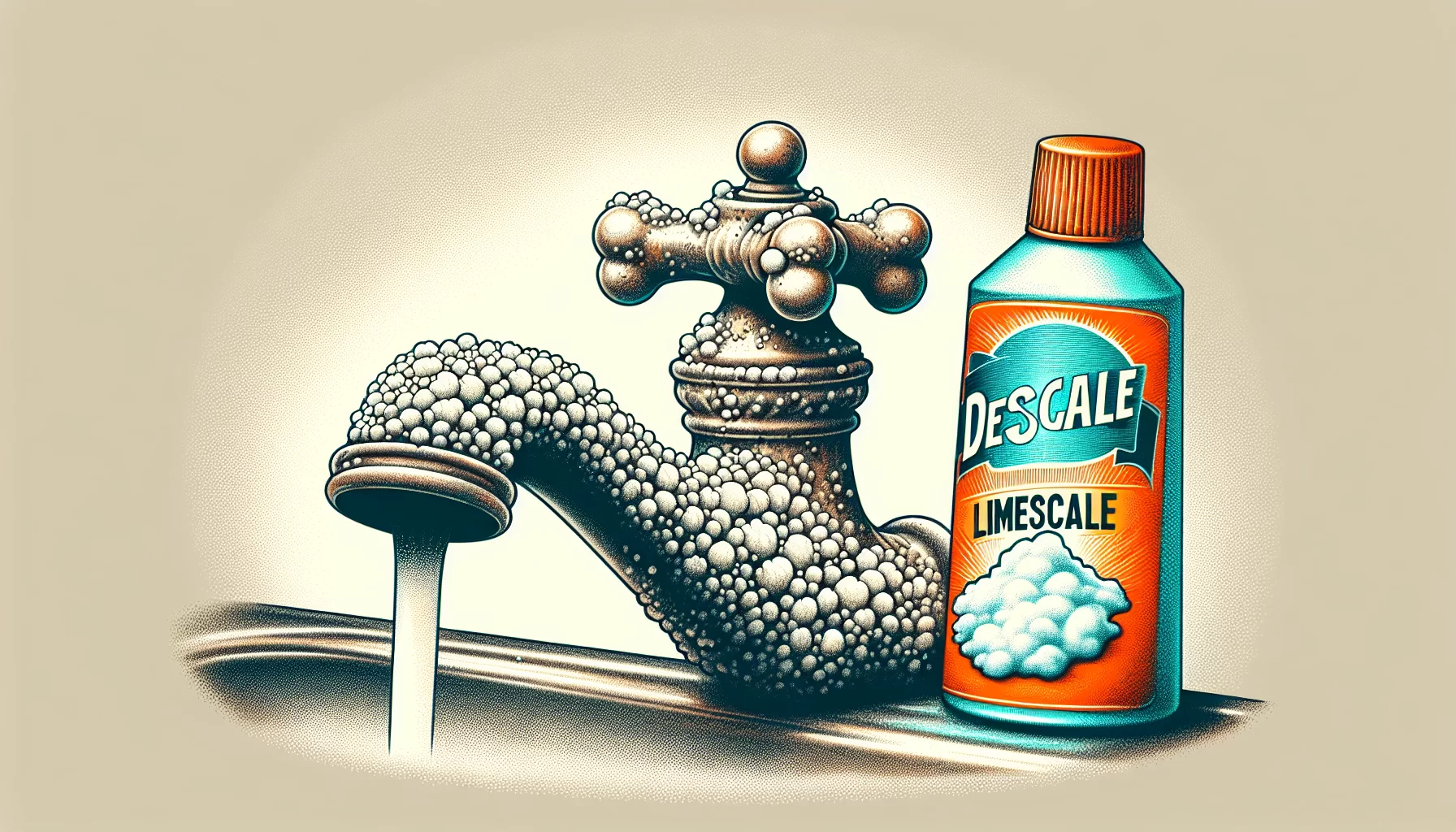 Wasserhahn entkalken