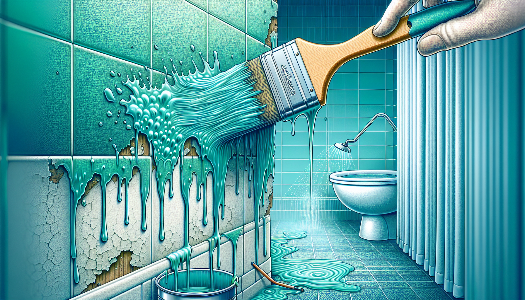 Feuchtraumfarben für das Badezimmer