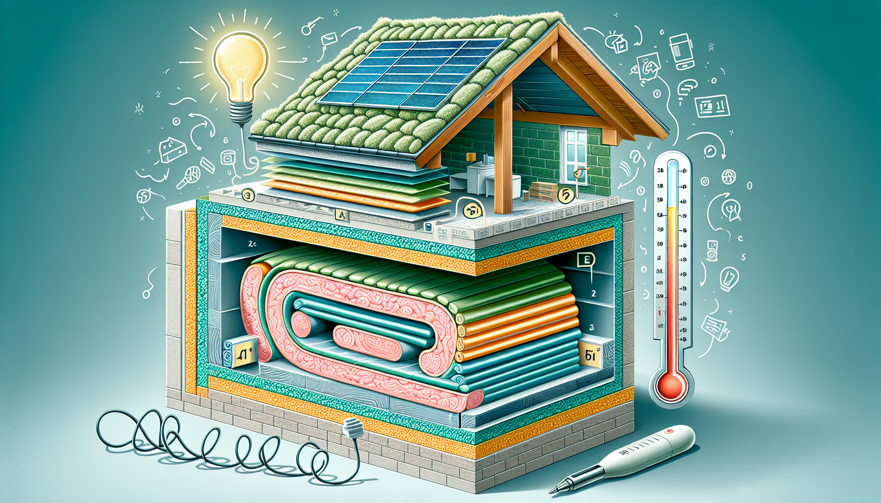 Dachdämmung gemäß Gebäudeenergiegesetz (GEG)