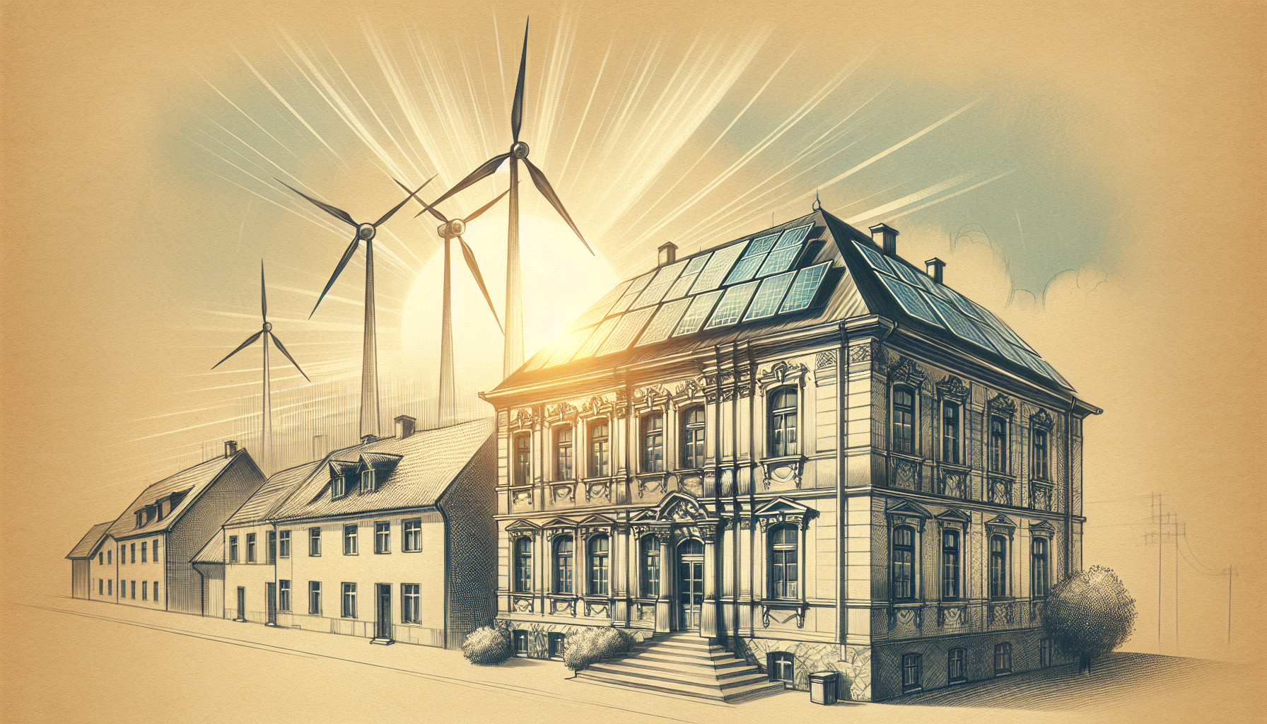 Erneuerbare Energien in der Altbausanierung