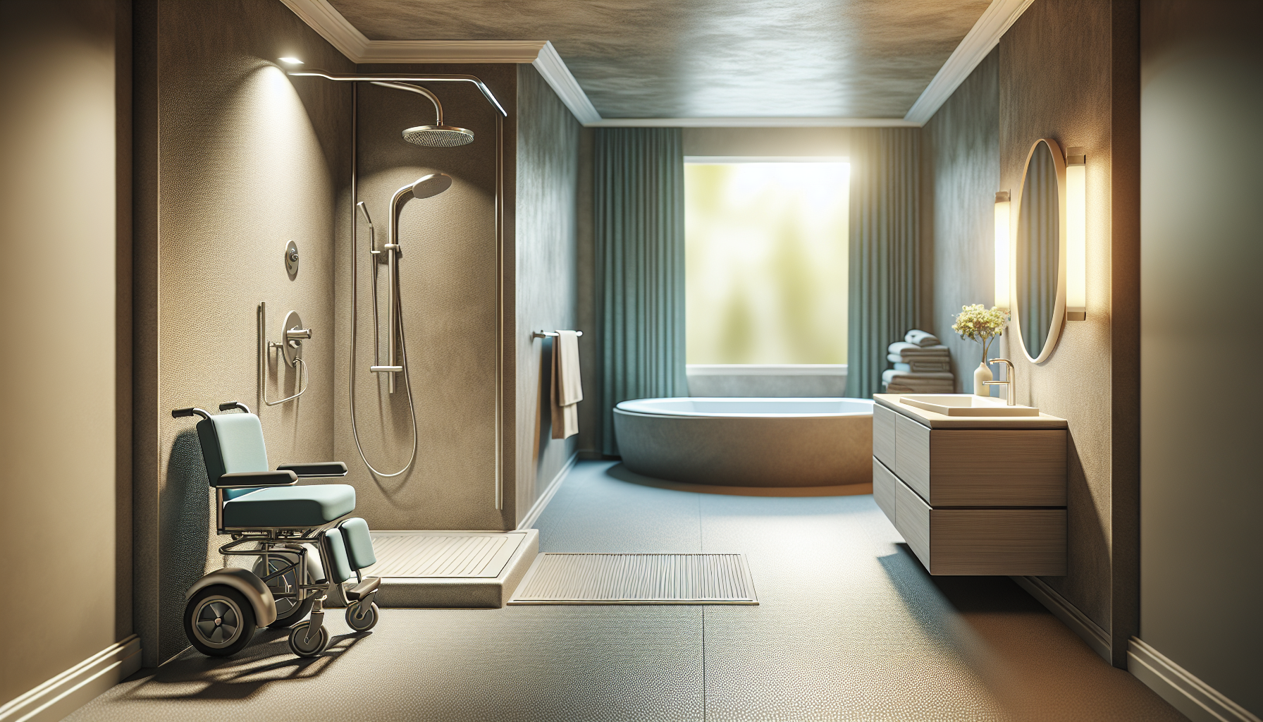 Beispiele für barrierefreie Umbaumaßnahmen im Badezimmer