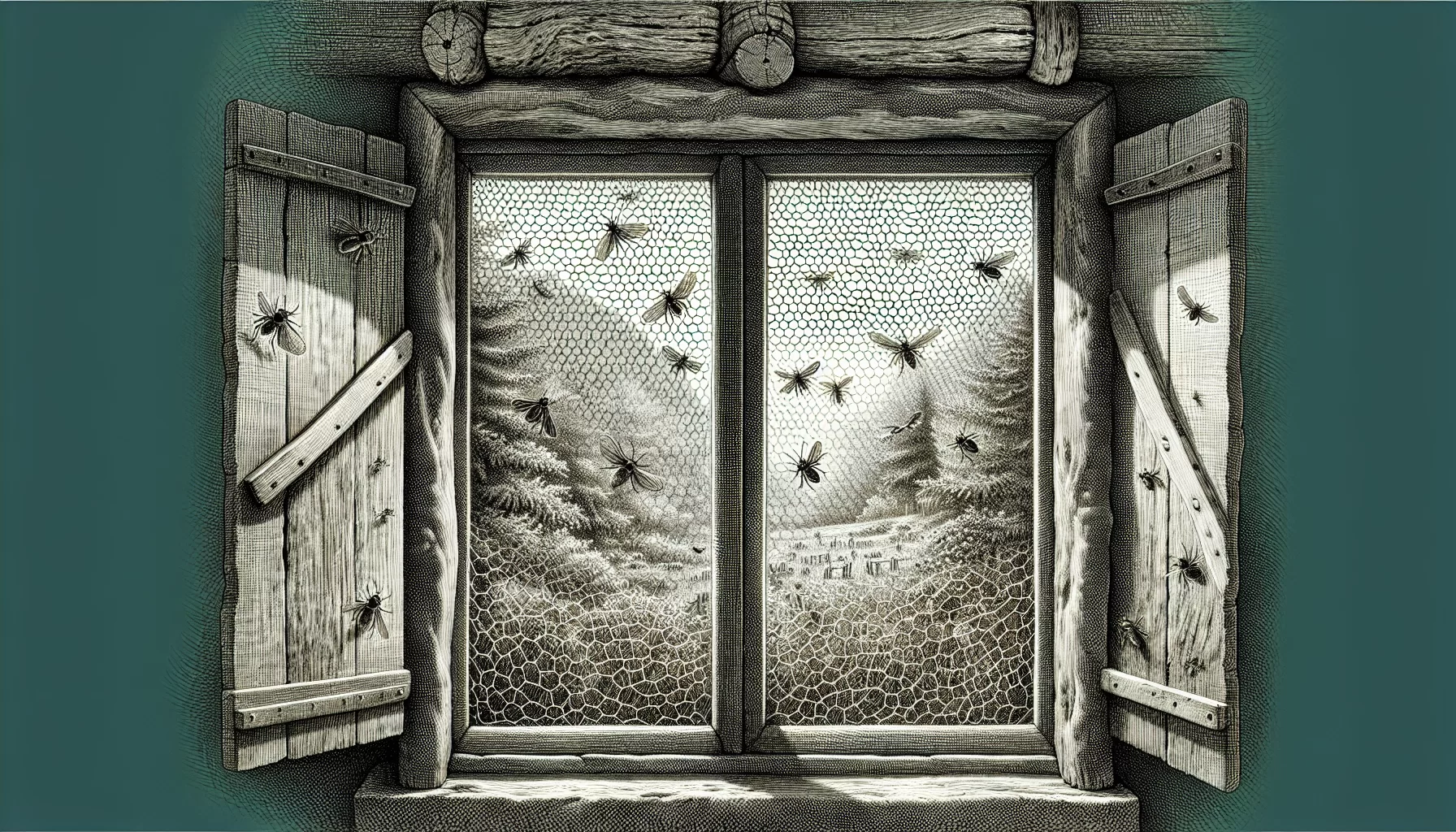 Fliegengitter für Fenster und Insektenschutz sind wichtig