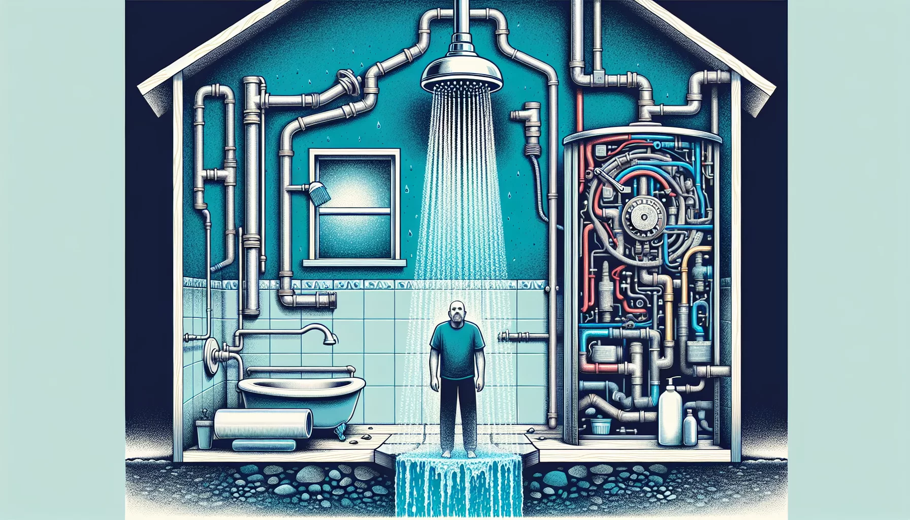 Niedriger Wasserdruck in der Warmwasserversorgung - warmwasserspeicher defekt symptome