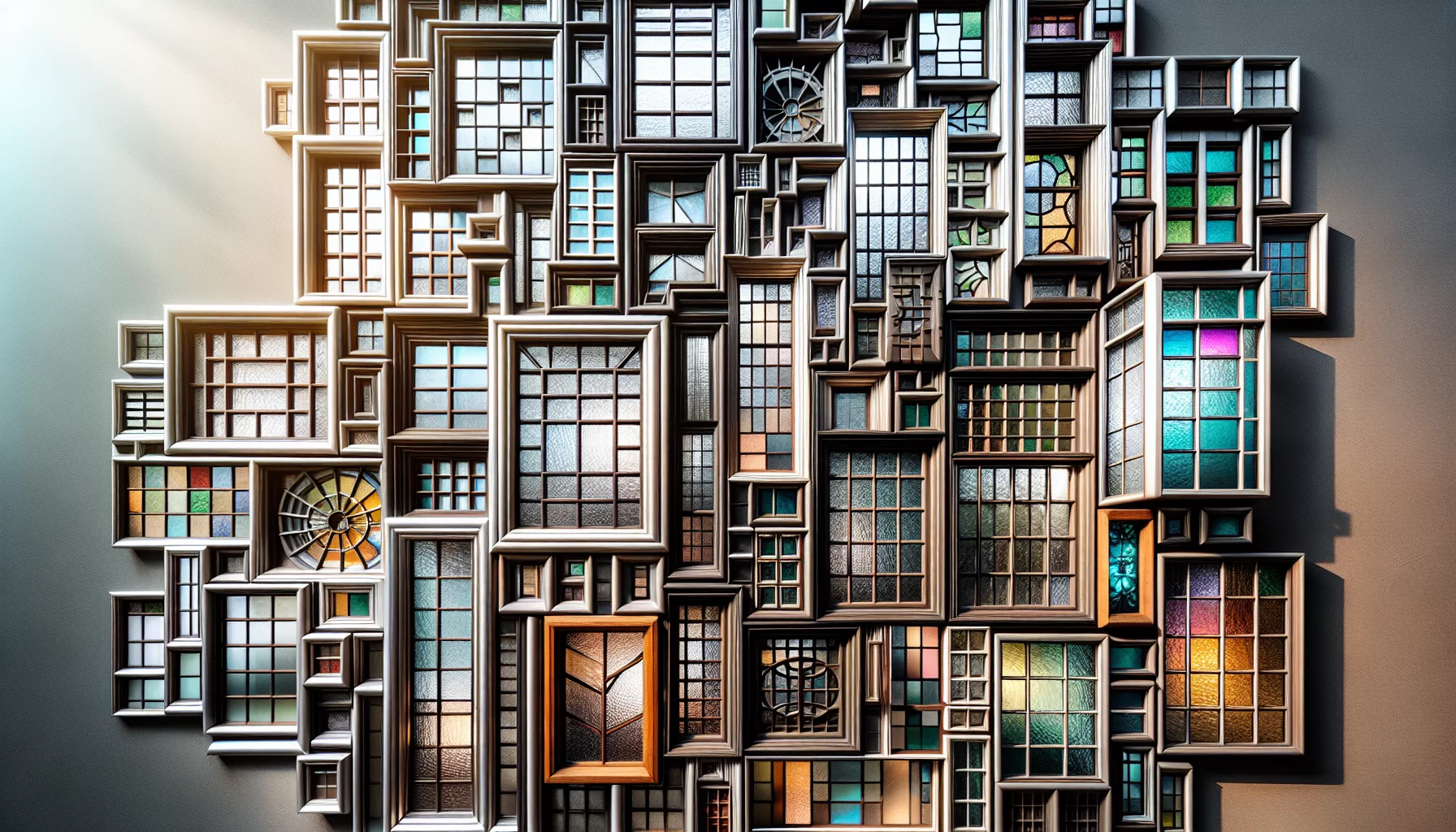 Moderne Fenster mit innovativem Fensterrahmenaufbau und ansprechendem Design