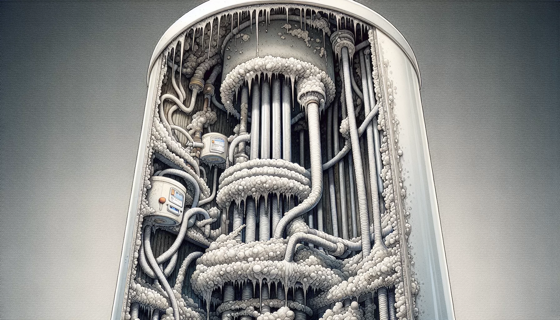 Kalkablagerungen im Warmwasserspeicher - warmwasserspeicher defekt symptome