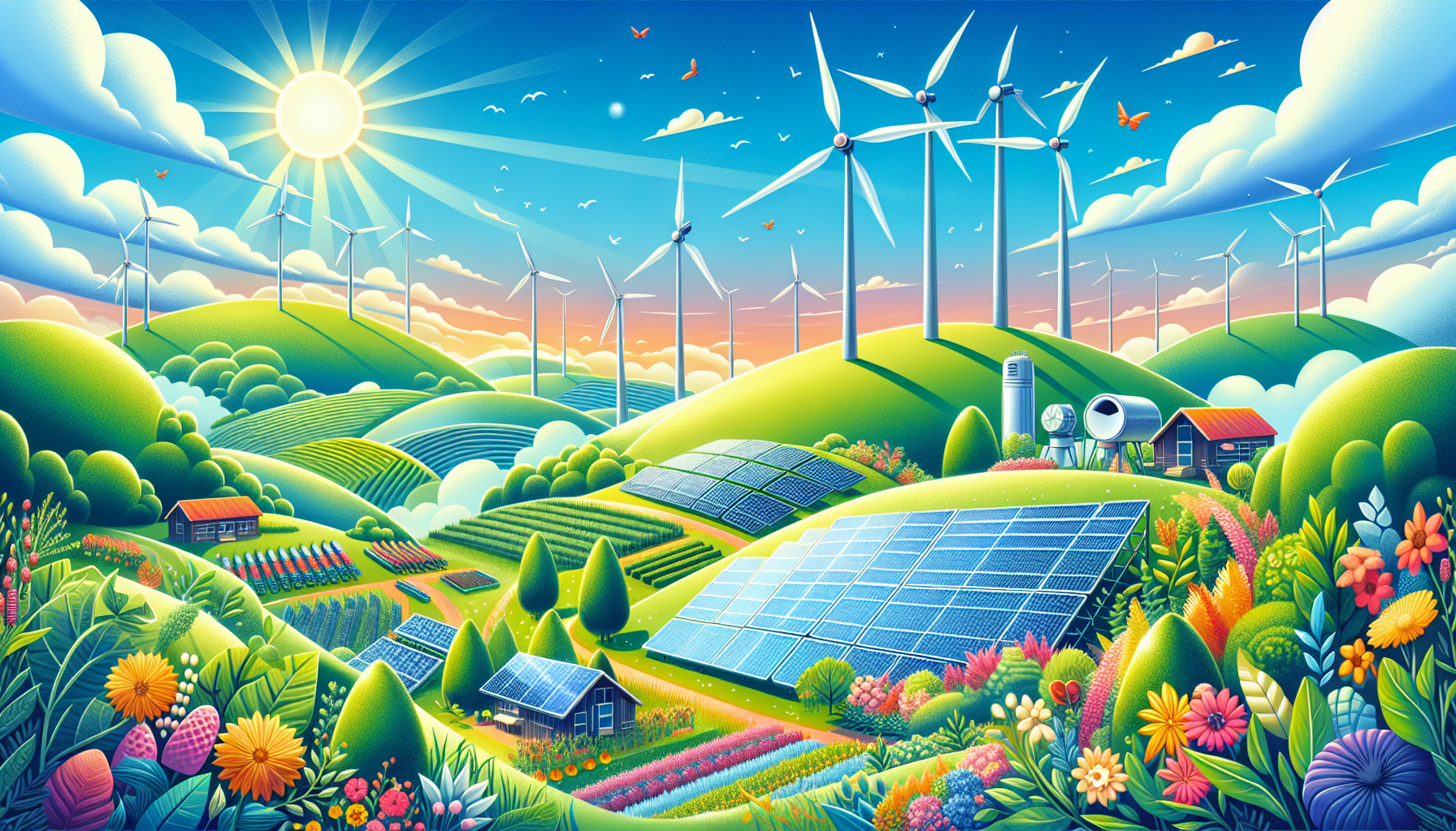 Erneuerbare Energien als Alternative zu Ölheizungen.
