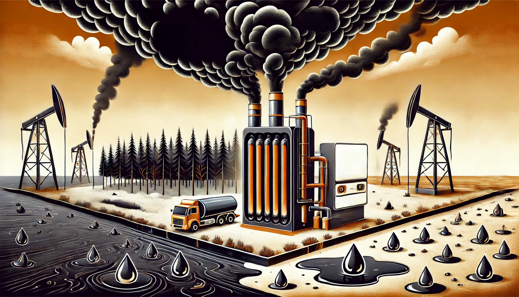 Umweltaspekte und CO₂-Ausstoß von Ölheizungen.