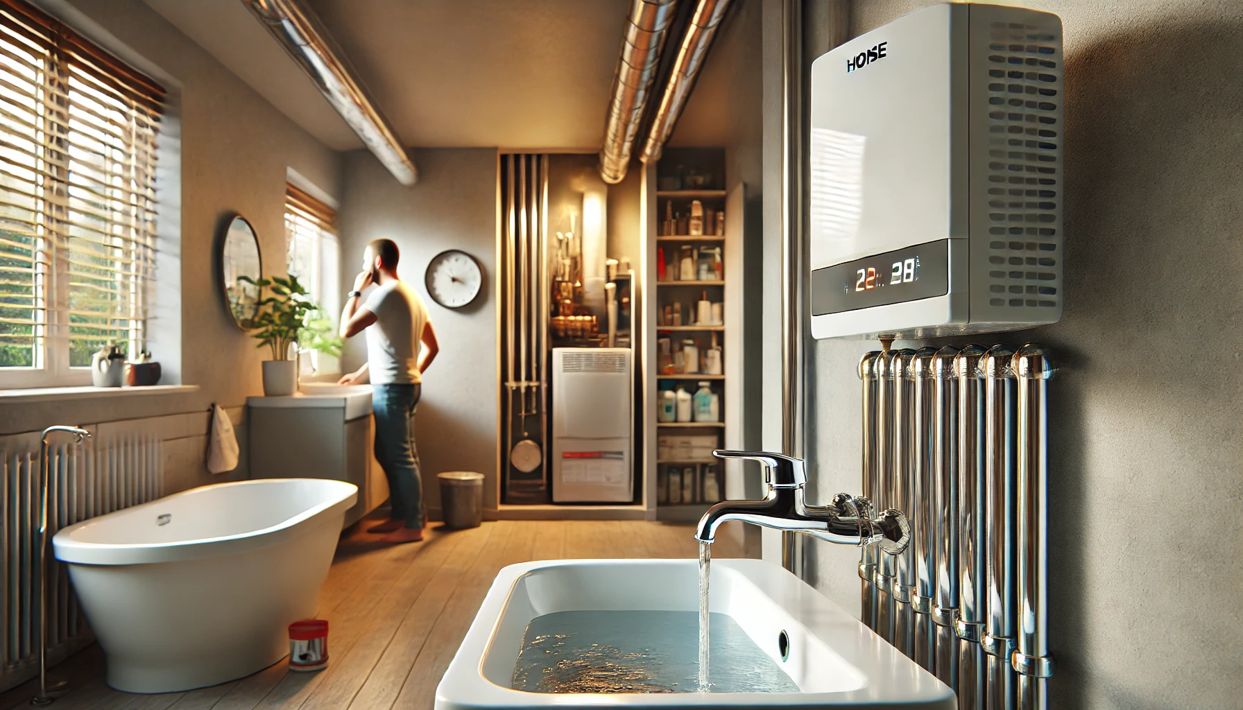 Gasheizung läuft aber kein Warmwasser Ursachen und Lösungen Schramm Munich Bathroom