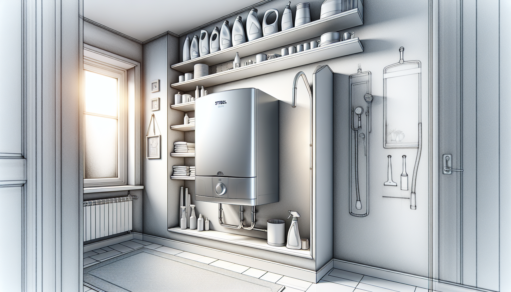 Stiebel Eltron Gastherme, die beste Kompaktheit bietet.