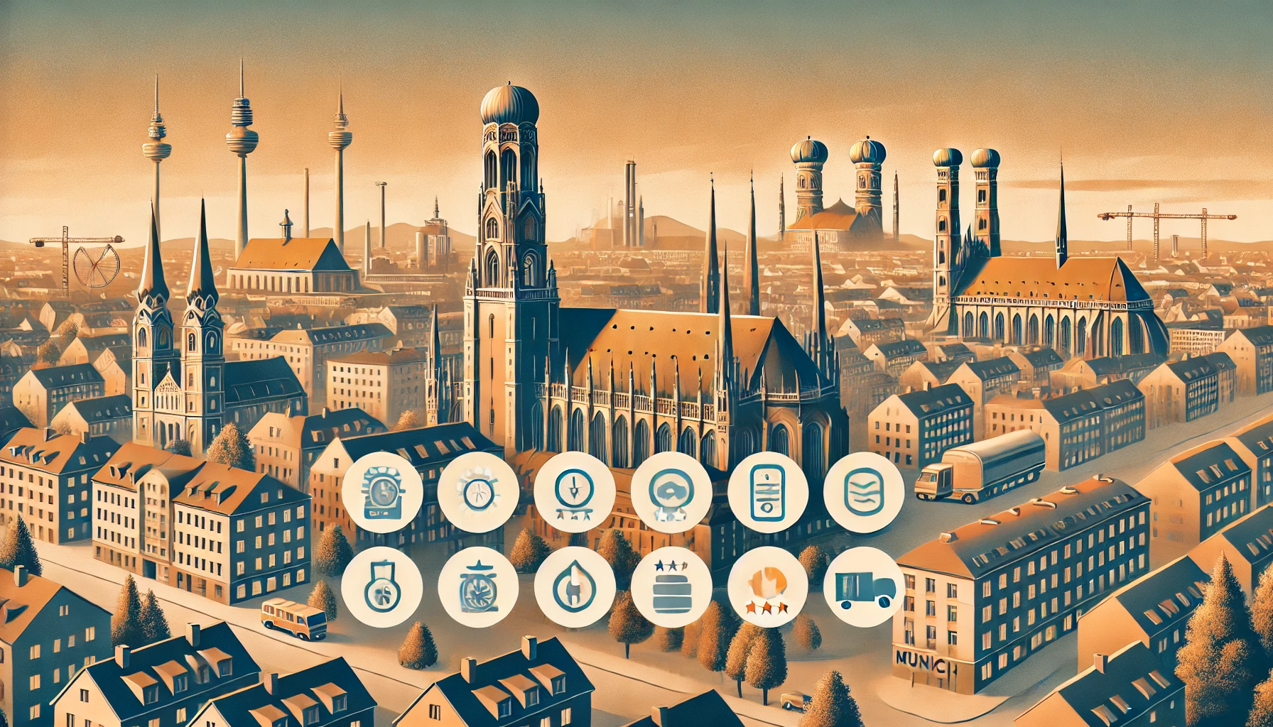Überblick der besten Gasanbieter in München, inklusive Gasanbieter München.