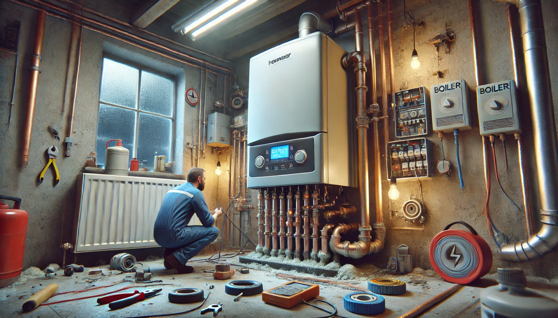 Häufige Ursachen für einen defekten Boiler, wie Verkalkung oder elektrische Störungen.