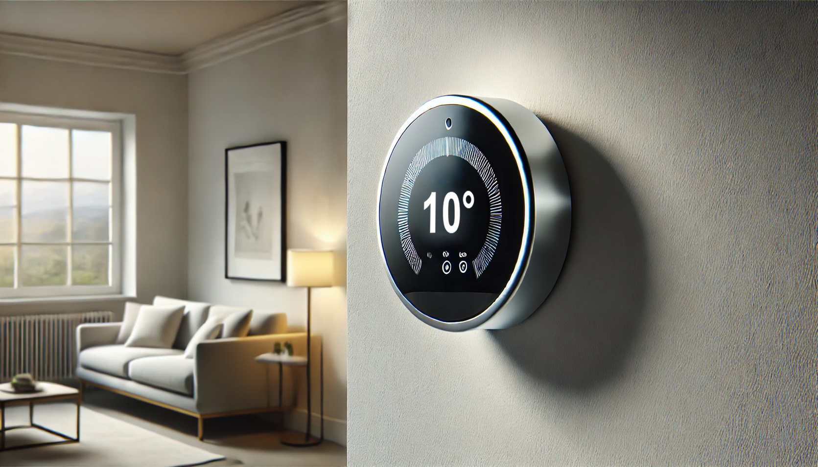 Ein Smart-Thermostat
