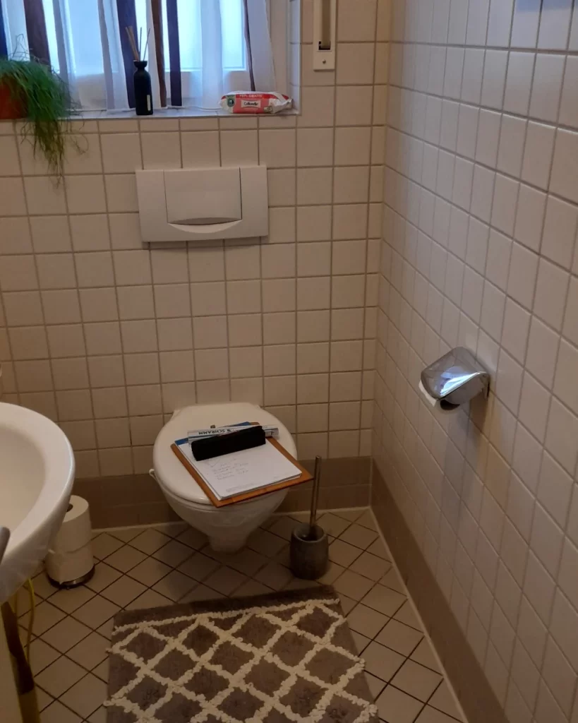 Gästebad vor der Renovierung