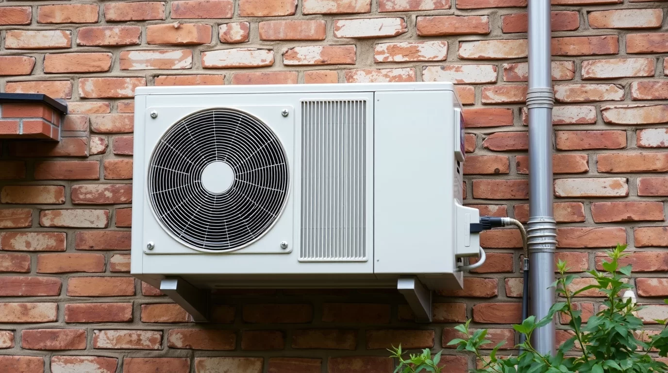 Besondere Anforderungen bei der Wandmontage einer Wärmepumpe.