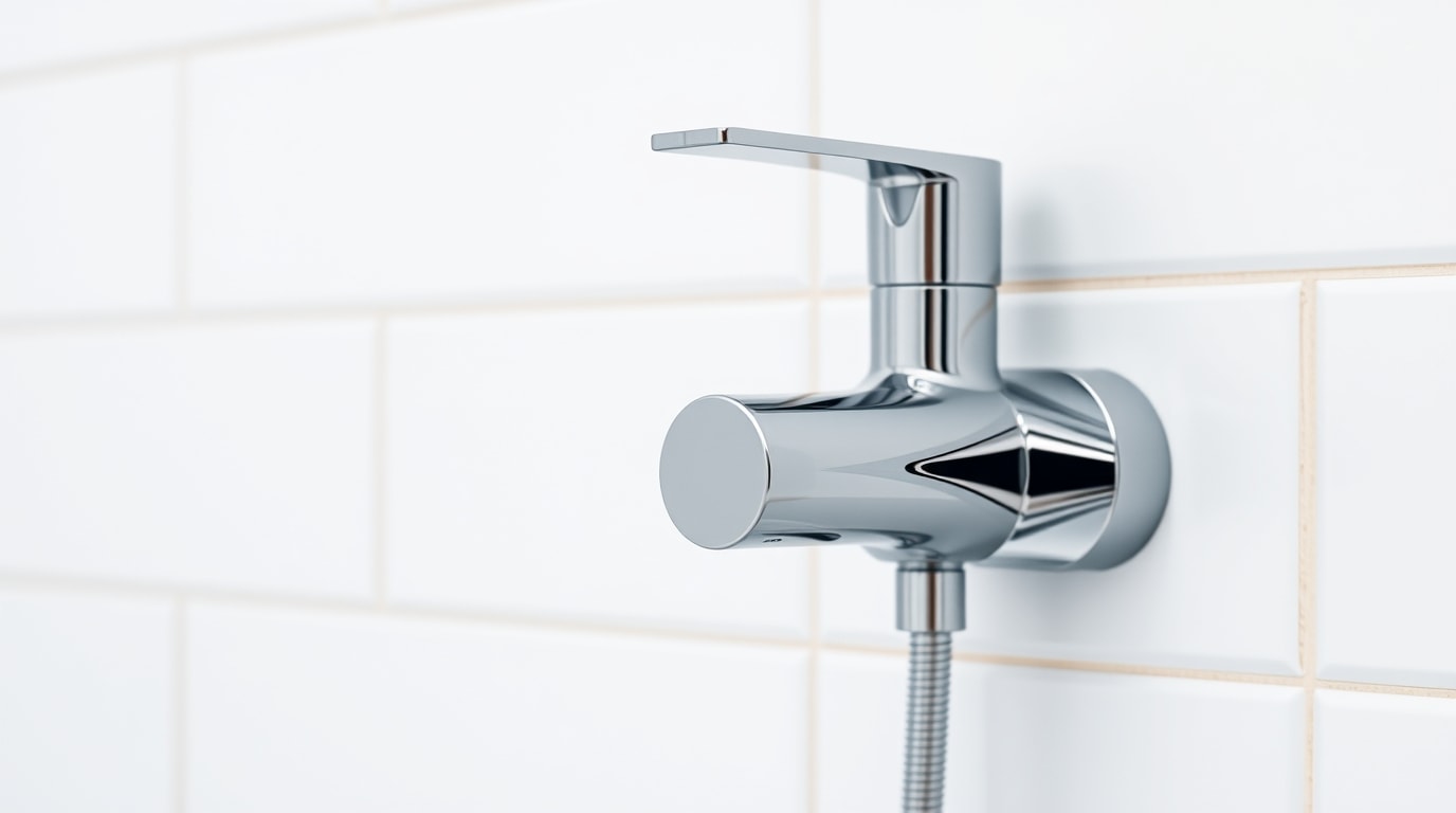 Exklusive Armaturen und Duschen für ein luxuriöses Hotelbad.