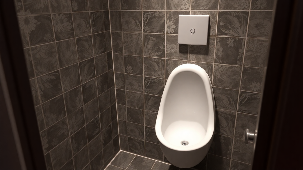 Urinal im Gäste-WC