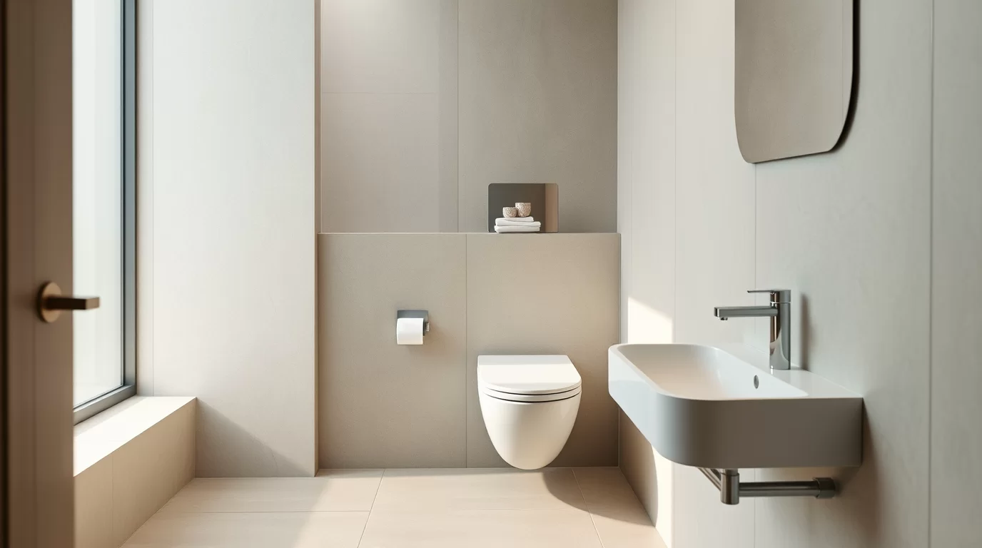 Wandhängende WC