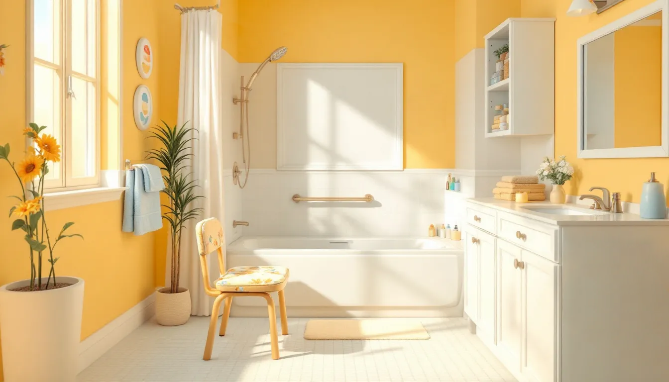 Ein Badezimmer