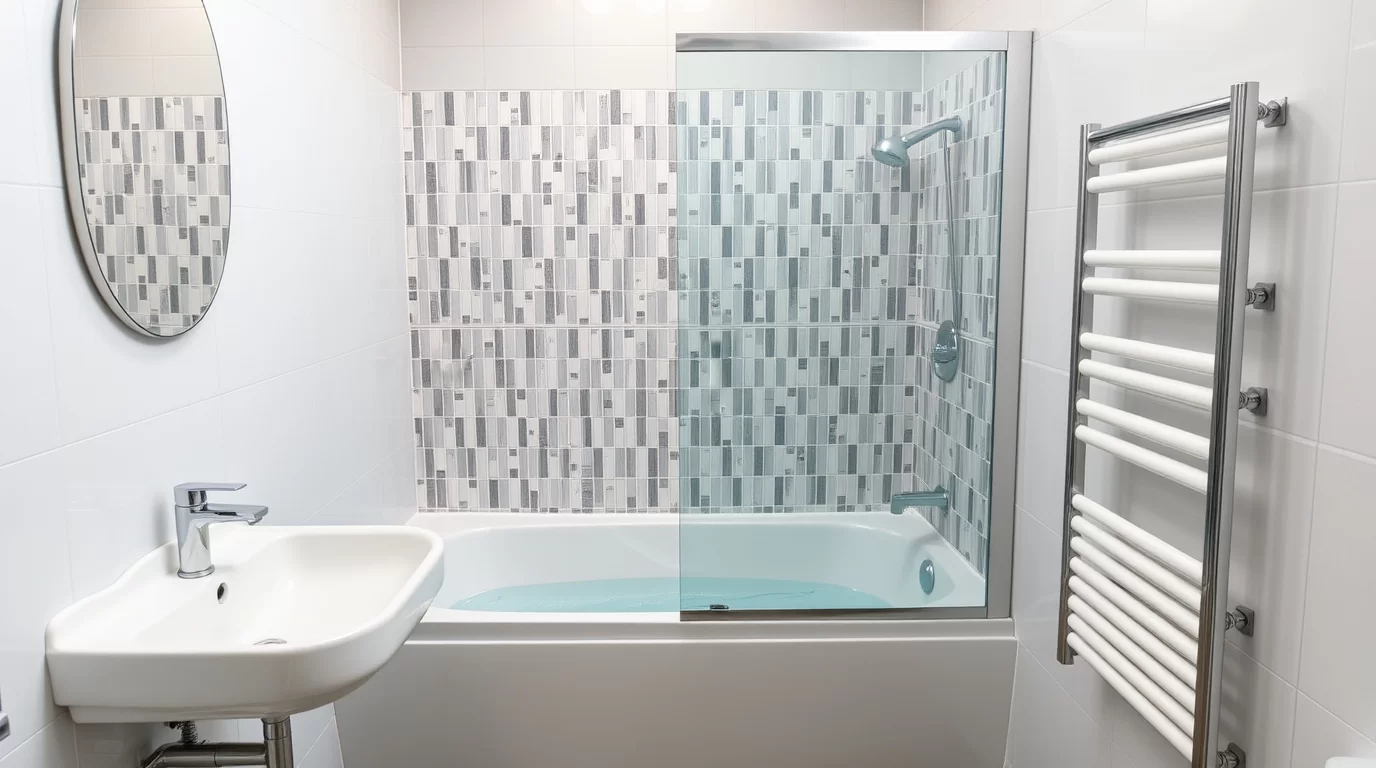 Eine Badewanne