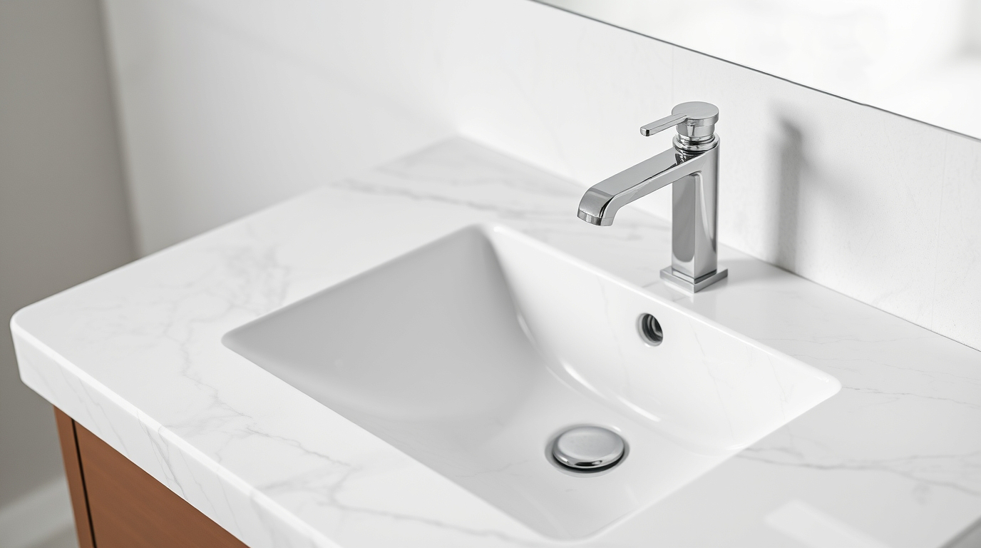 Marmor-Waschbecken