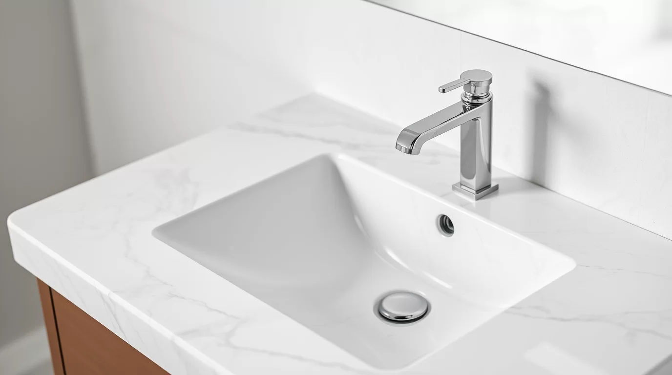Marmor-Waschbecken