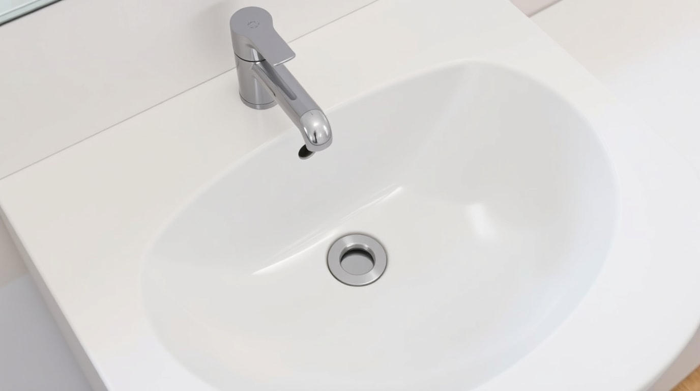 Kreative Einrichtungsideen mit weißen Waschtischen, die stilvolle Accessoires beinhalten.
