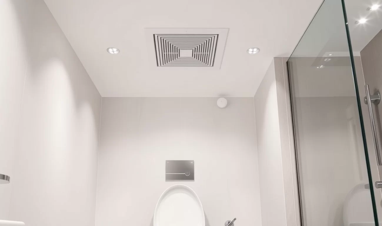 Belüftungssystem im Badezimmer