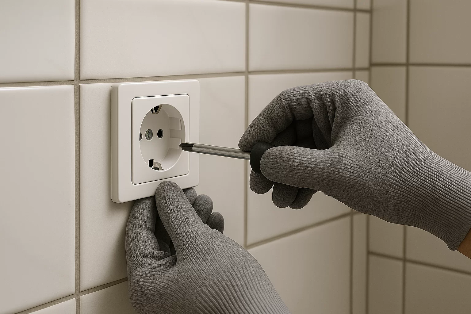 Steckdose Installation