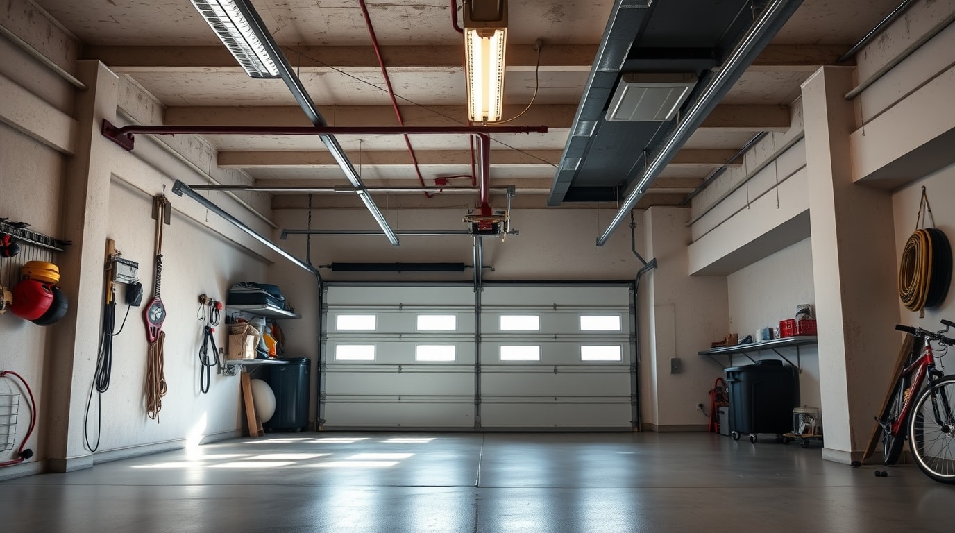 Eine Garage