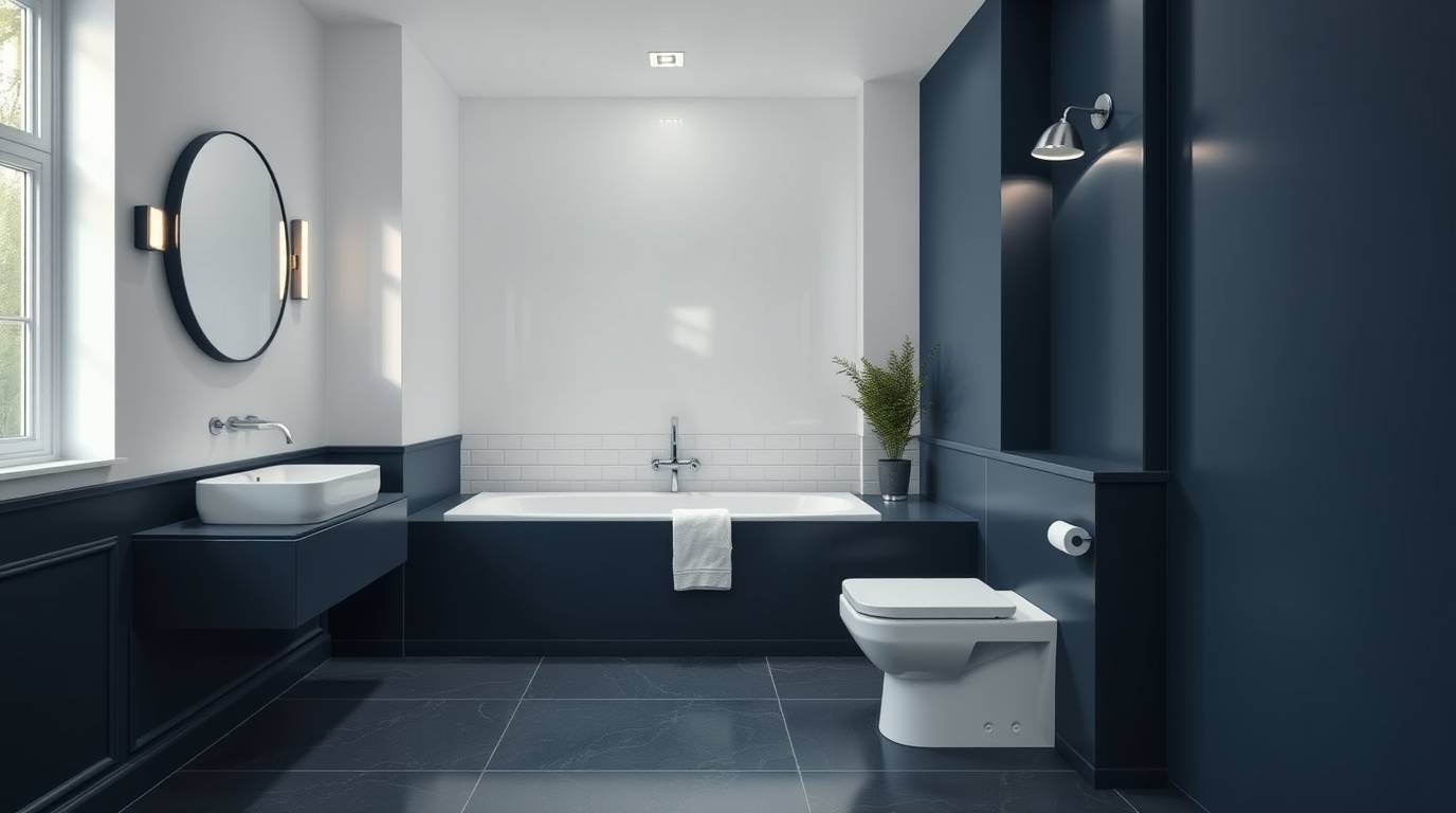Feuchtraumfarben für das Badezimmer