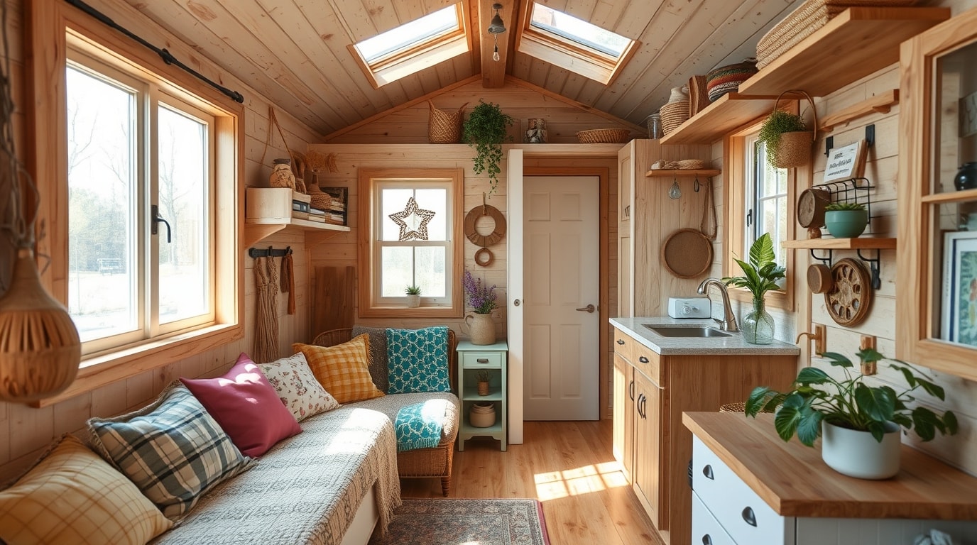 Tiny-House mit Fußbodenheizung