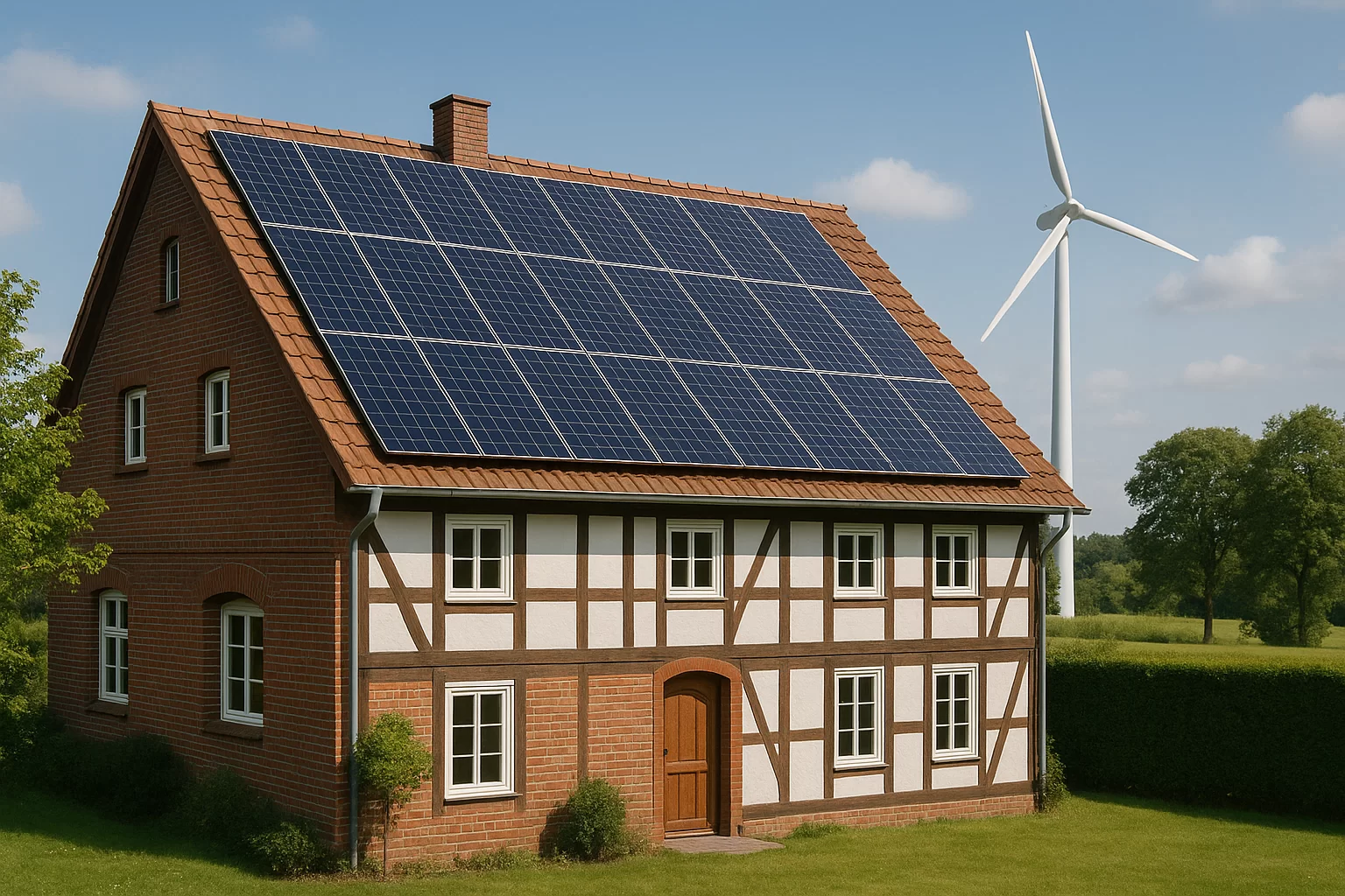 Bauernhaus nach Sanierung