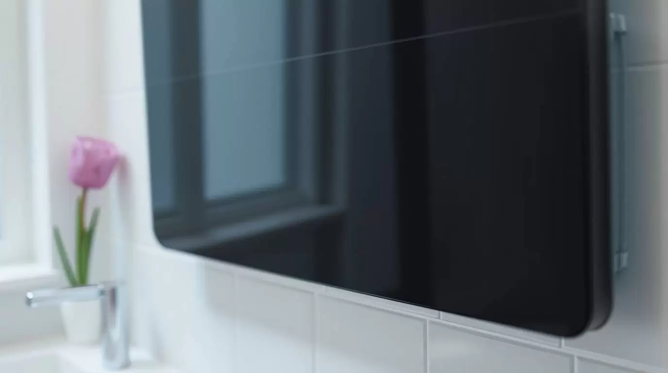 Infrarotheizung im Badezimmer