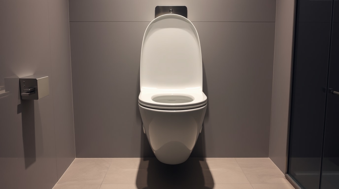 WC Geruchsabsaugung in einem Badezimmer
