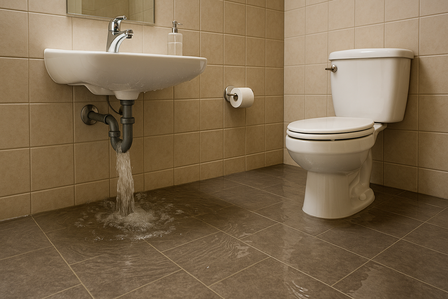 Wasserschaden im Bad