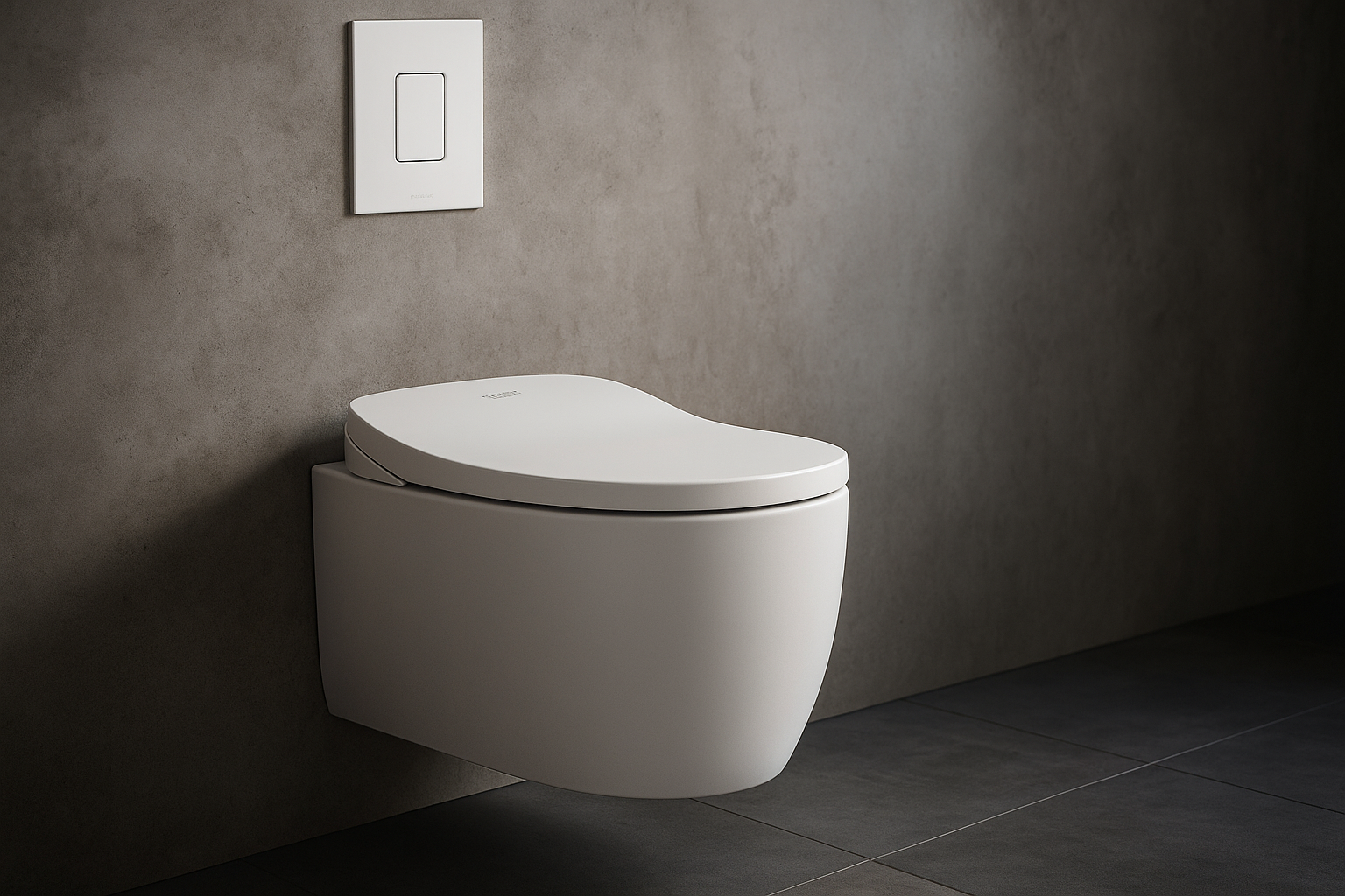 Moderne spülrandlose WC-Designs im Badezimmer