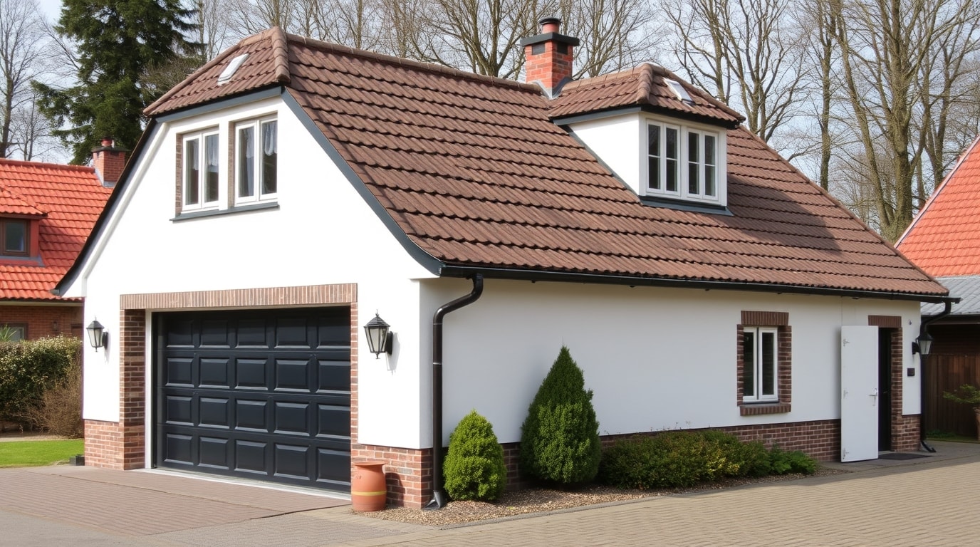 Eine Garage