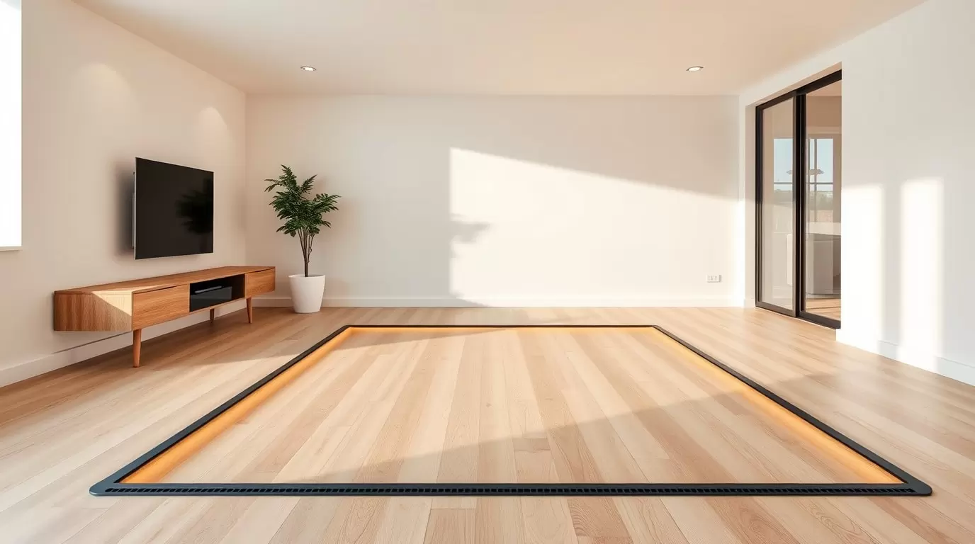 Fußbodenheizung Randzone