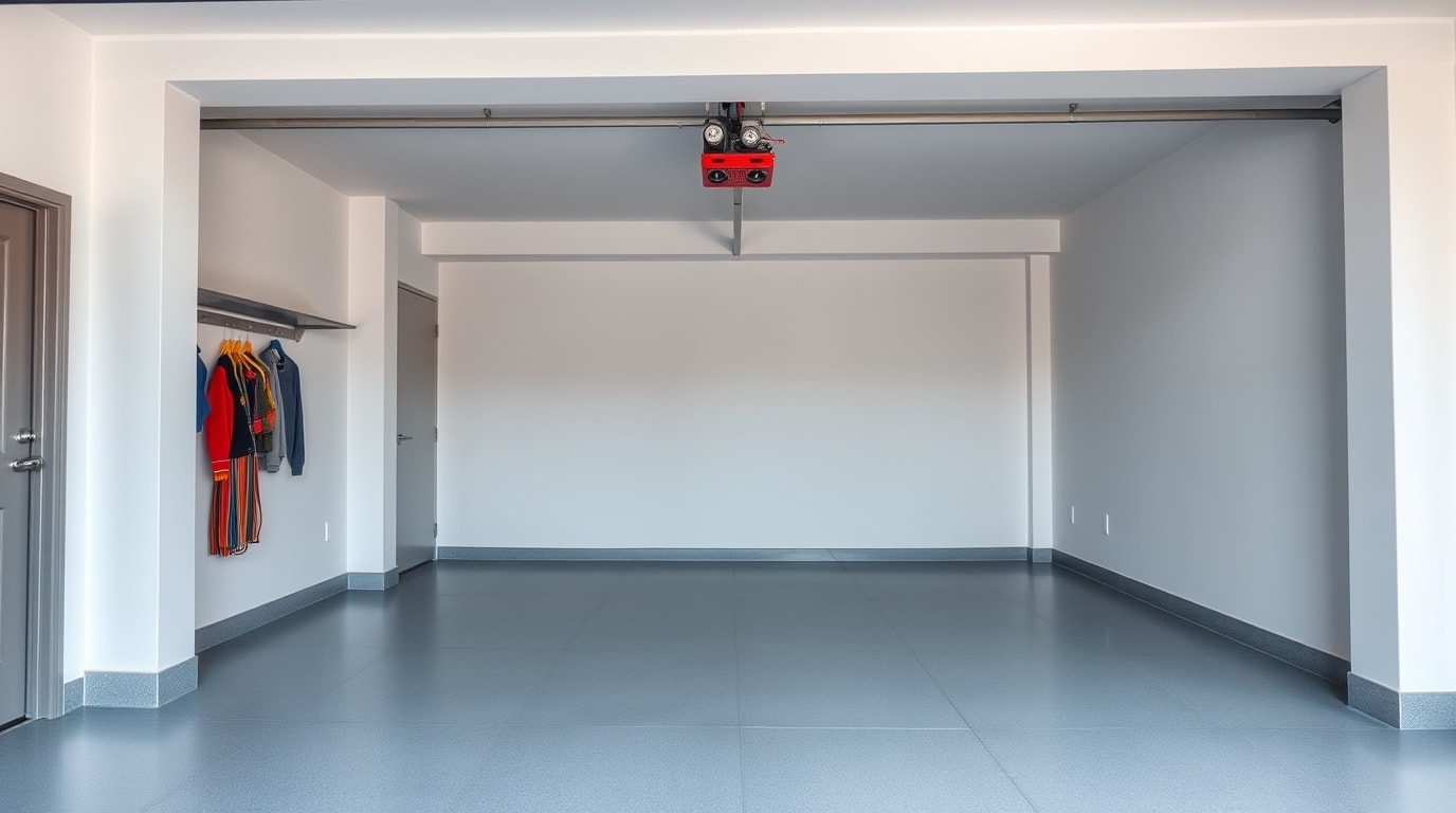 Eine Garage