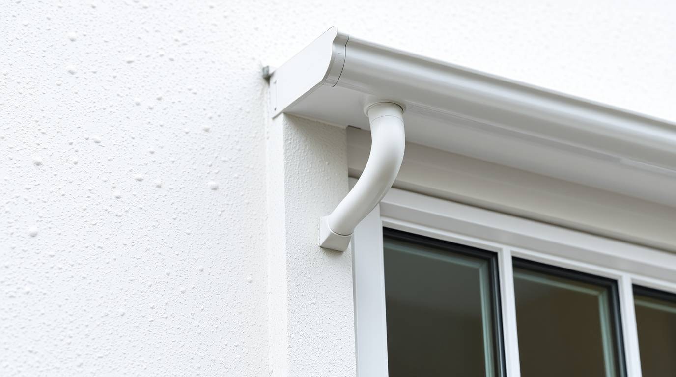 Fenster Wasserablauf 
