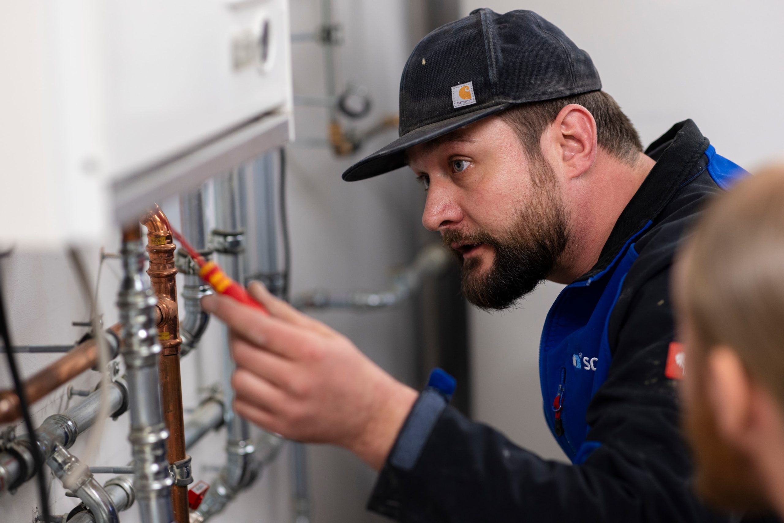 Wartung einer Luft-Luft-Wärmepumpe