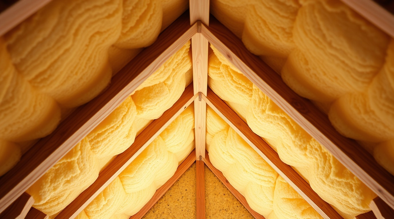 Dachbodenisolation für optimales Heizen