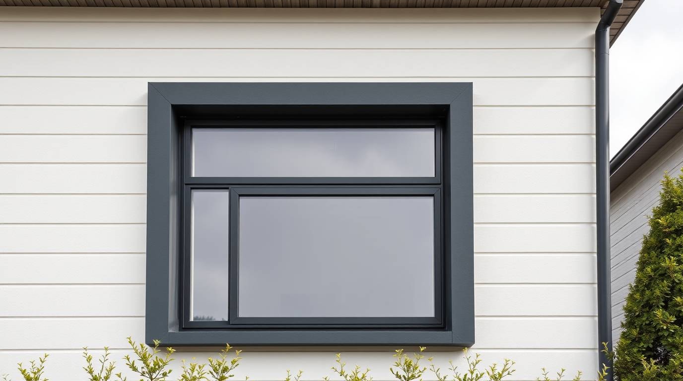 Fenster in Anthrazit