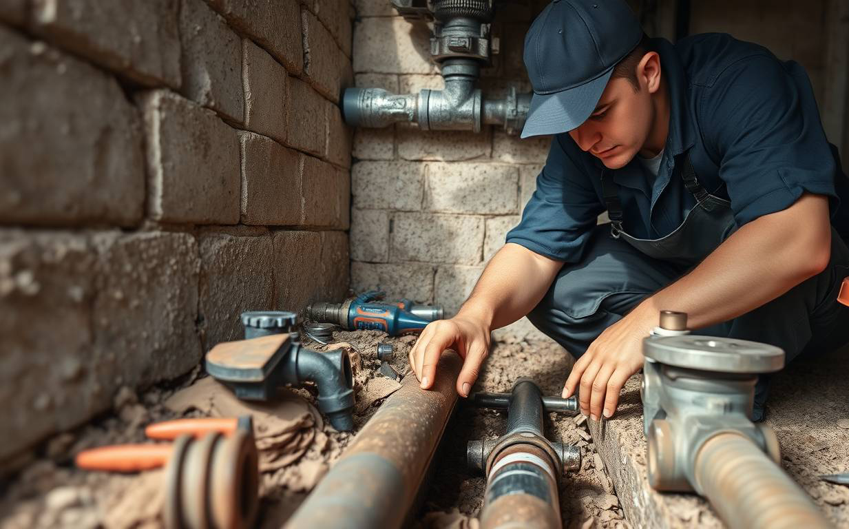 Verschiedene Methoden zur Sanierung von Abflussrohren